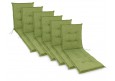 6 Stück Liegenauflagen 190x60x9cm viele Farben zur Auswahl