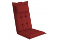 1 Stück Gartenstuhlauflage 120x50x9cm mit abnehmbarem Kopfpolster