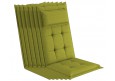 6 Stück Gartenstuhlauflagen 120x50x9cm mit abnehmbarem Kopfpolster