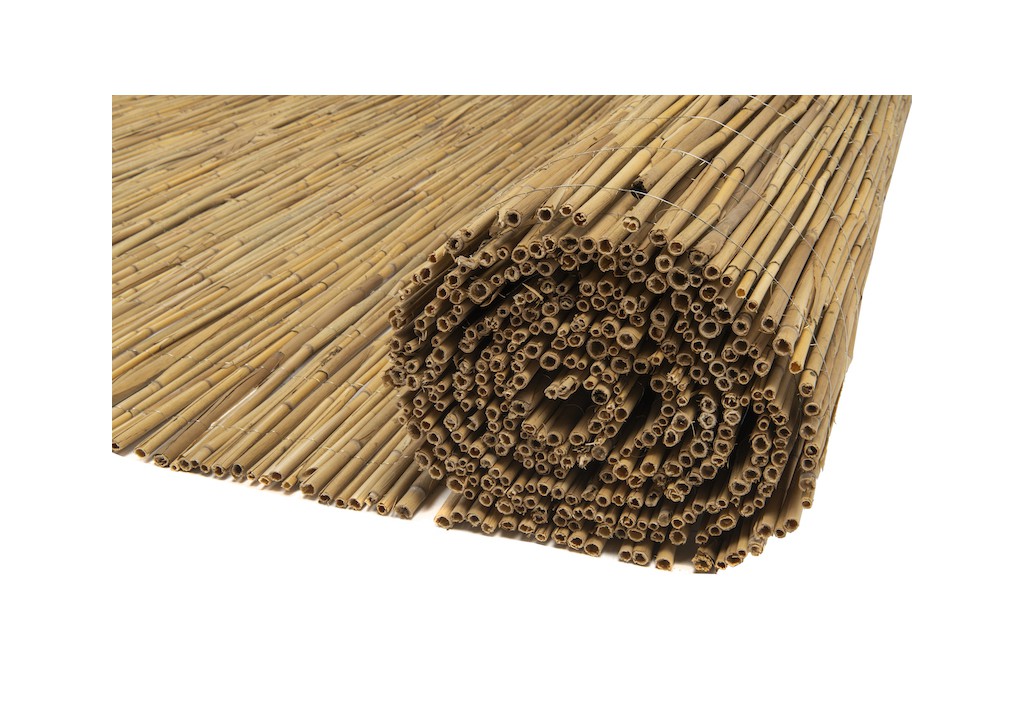 Schilfrohrmatte für Balkon, Garten, Terrasse Schilfrohr Zaun