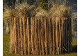 Staketenzaun aus Haselnuss | Höhe: 80cm Länge: 10m