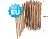 Staketenzaun aus Haselnuss | Höhe: 80cm Länge: 10m