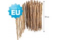 Staketenzaun aus Haselnuss | Höhe: 50cm Länge: 10m