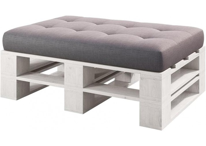 Palettenmöbel - Hocker 120 x 60 cm Höhe : 30 cm