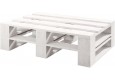 Palettenmöbel - Hocker 120 x 60 cm Höhe : 30 cm