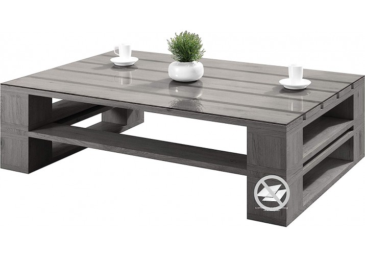 Palettenmöbel - Couchtisch 100 x 60 cm Höhe : 40 cm