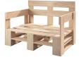 Palettenmöbel - Sofa 120 x 80 cm Höhe : 30 cm