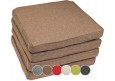 4er Set Stuhlkissen 40 x 40 x 5cm BALI viele Farben zur Auswahl