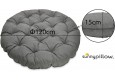 Papasansessel mit Kissen rund Durchmesser 120 cm | verschiedene Farben zur Auswahl