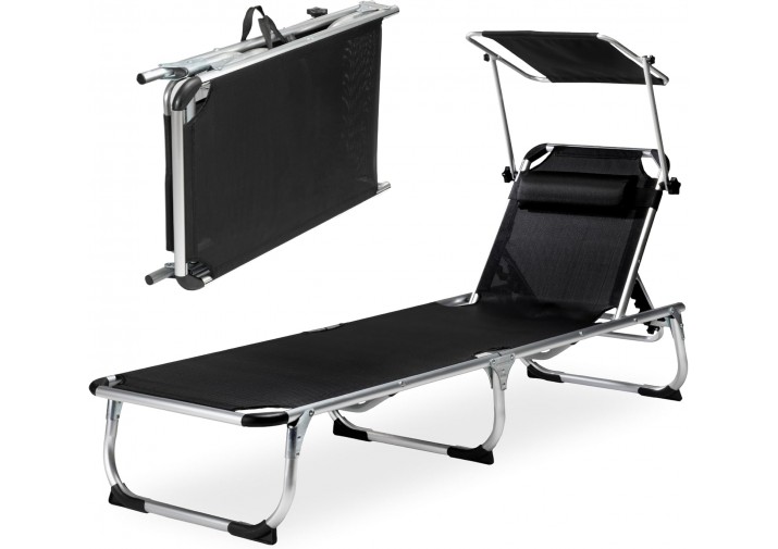 Sonnenliege mit Dach, Strandliege Sun Bed