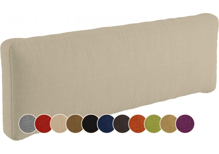 Rückenkissen 120x40x20/10cm "Boston"