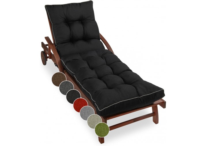 Liegenauflage "RIVA" 200 x 60 x 13 cm viele Farben zur Auswahl