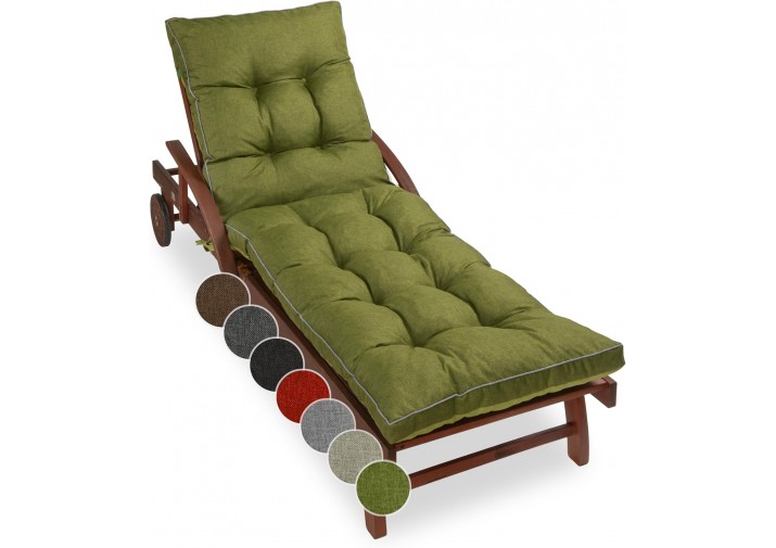 Liegenauflage "RIVA" 200 x 60 x 13 cm viele Farben zur Auswahl