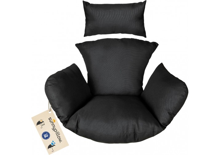 Hängesessel Kissen "LUNA" ‎60 x 50 x 15 cm viele Farben zur Auswahl