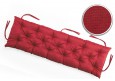 Bankauflage gesteppt 160x50x12cm Viele Farben zur Auswahl
