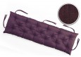Bankauflage gesteppt 160x60x12cm Viele Farben zur Auswahl