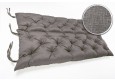 Bankauflage gesteppt 140x40x40x12cm (Sitzkissen + Rückenkissen) Viele Farben zur Auswahl