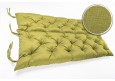 Bankauflage gesteppt 160x40x40x12cm (Sitzkissen + Rückenkissen) Viele Farben zur Auswahl