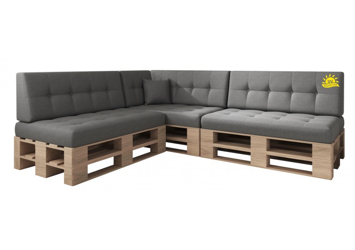 Palettenkissen 8er Set für Europaletten "Verona" viele Farben zur Auswahl