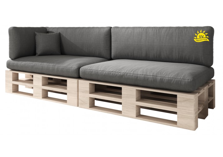 Palettenkissen 6er Set für Europaletten "Boston"