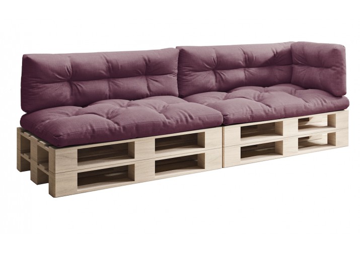 Palettenkissen 5er Set für Europaletten "Malmo" viele Farben zur Auswahl