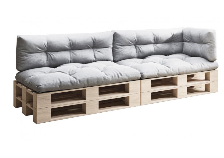 Palettenkissen 5er Set für Europaletten "Malmo" viele Farben zur Auswahl