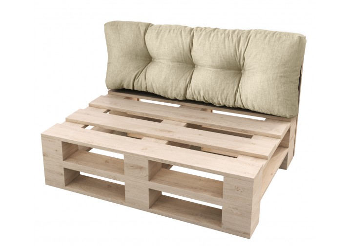 Rückenkissen 120x50x15cm "Malmo" viele Farben zur Auswahl