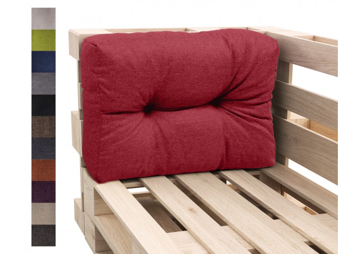 Seitenkissen 65x50x15cm "Malmo" viele Farben zur Auswahl