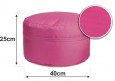 Sitzsack - Hocker rund 25 x 45 cm viele Farben zur Auswahl