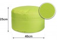 Sitzsack - Hocker rund 25 x 45 cm viele Farben zur Auswahl