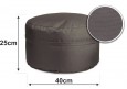 Sitzsack - Hocker rund 25 x 45 cm viele Farben zur Auswahl
