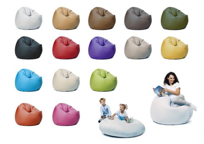 XL Sitzsack 125 cm Durchmesser viele Farben zur Auswahl