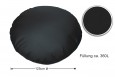 XL Sitzsack 125 cm Durchmesser viele Farben zur Auswahl