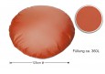 XL Sitzsack 125 cm Durchmesser viele Farben zur Auswahl