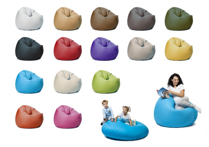 S Sitzsack 100 cm Durchmesser viele Farben zur Auswahl