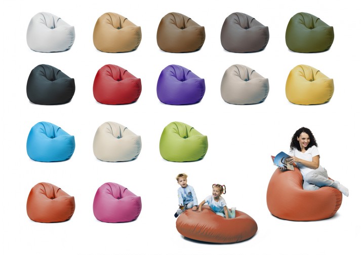 S Sitzsack 100 cm Durchmesser viele Farben zur Auswahl
