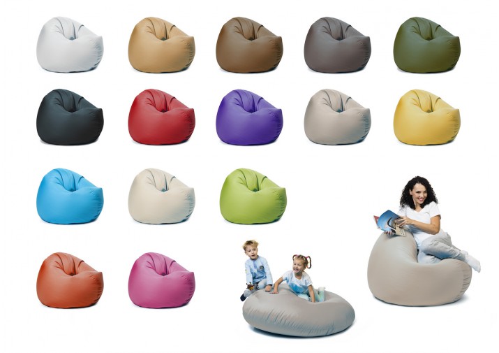 S Sitzsack 100 cm Durchmesser viele Farben zur Auswahl