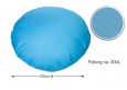 S Sitzsack 100 cm Durchmesser viele Farben zur Auswahl