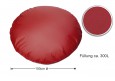 S Sitzsack 100 cm Durchmesser viele Farben zur Auswahl