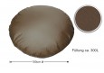 S Sitzsack 100 cm Durchmesser viele Farben zur Auswahl