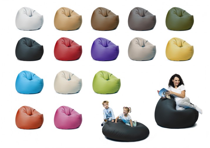 XXL Sitzsack 145 cm Durchmesser viele Farben zur Auswahl