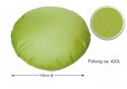 XXL Sitzsack 145 cm Durchmesser viele Farben zur Auswahl